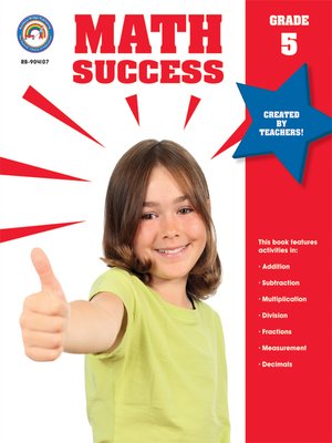 cover image of Math Success, Grade 5